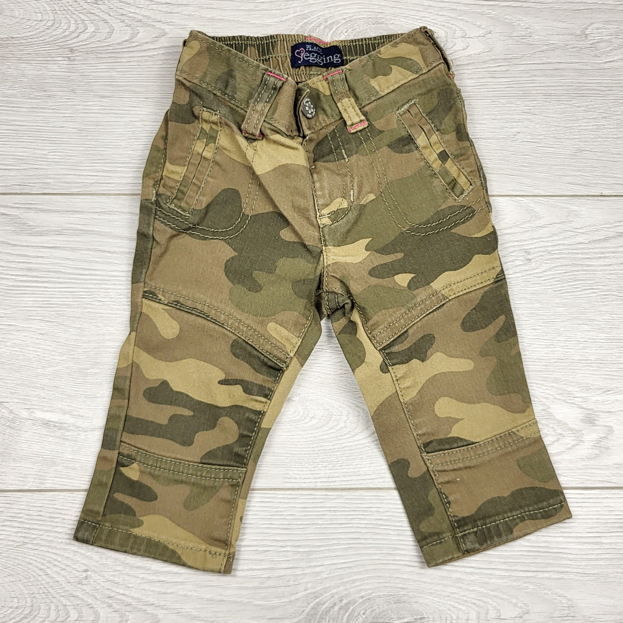 KARE2 - Children's Place camouflage jeggings. Size 6-9 months