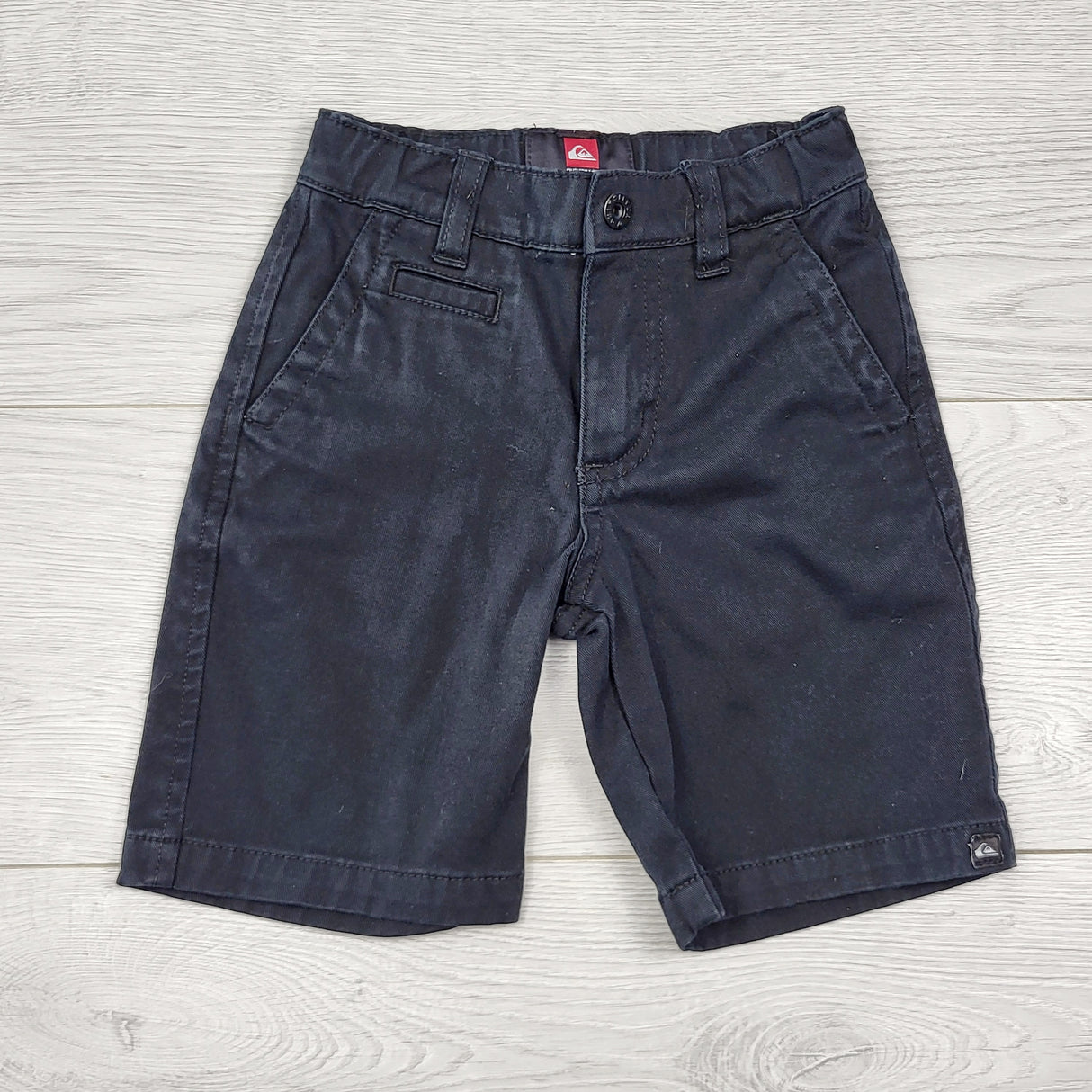 KHW1 - Quiksilver black chino style shorts. Size 3T