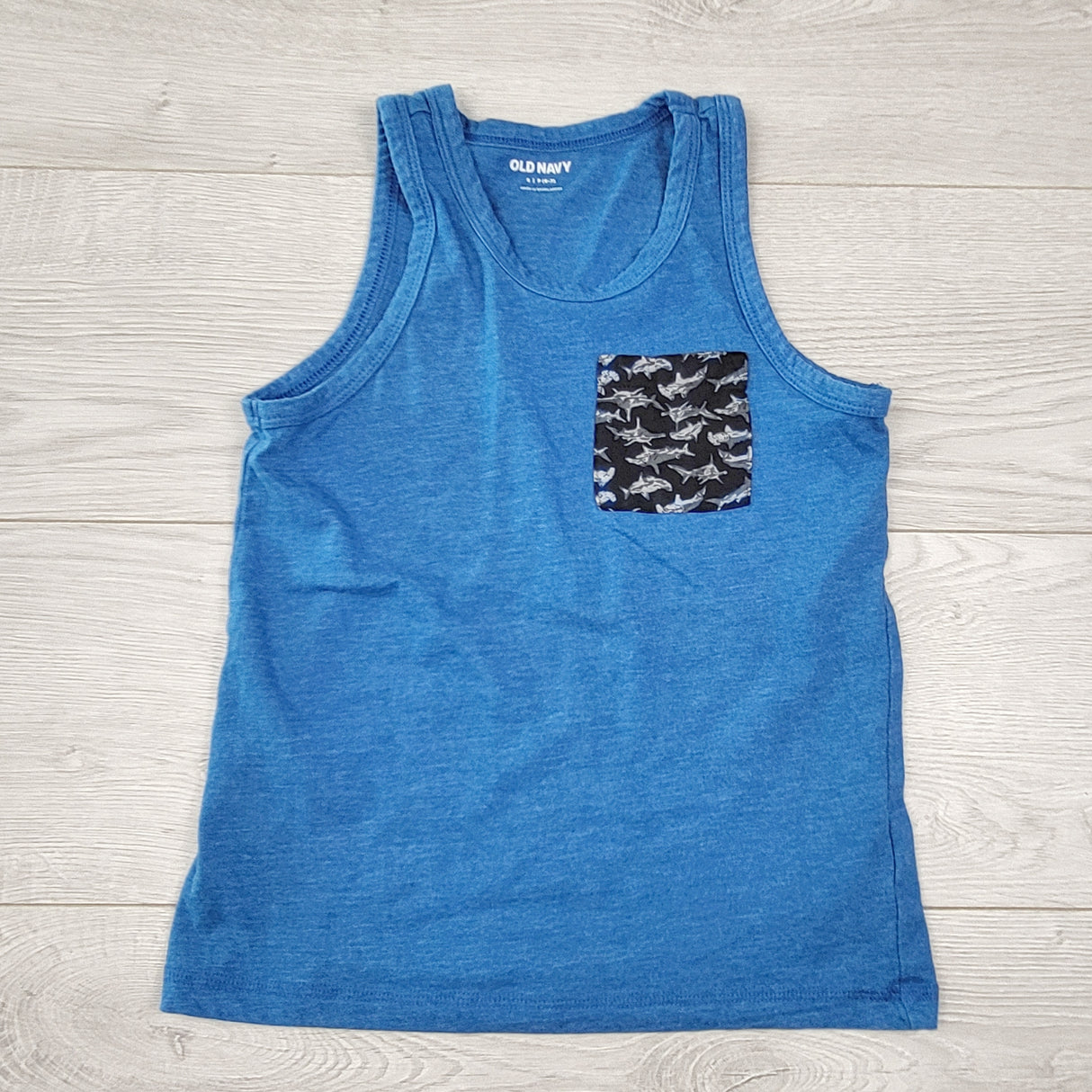 KHW1 - Old Navy blue tank top. Size 6/7