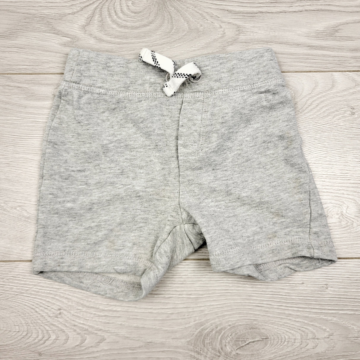 RZA1 - Joe grey cotton shorts. Size 3-6 months