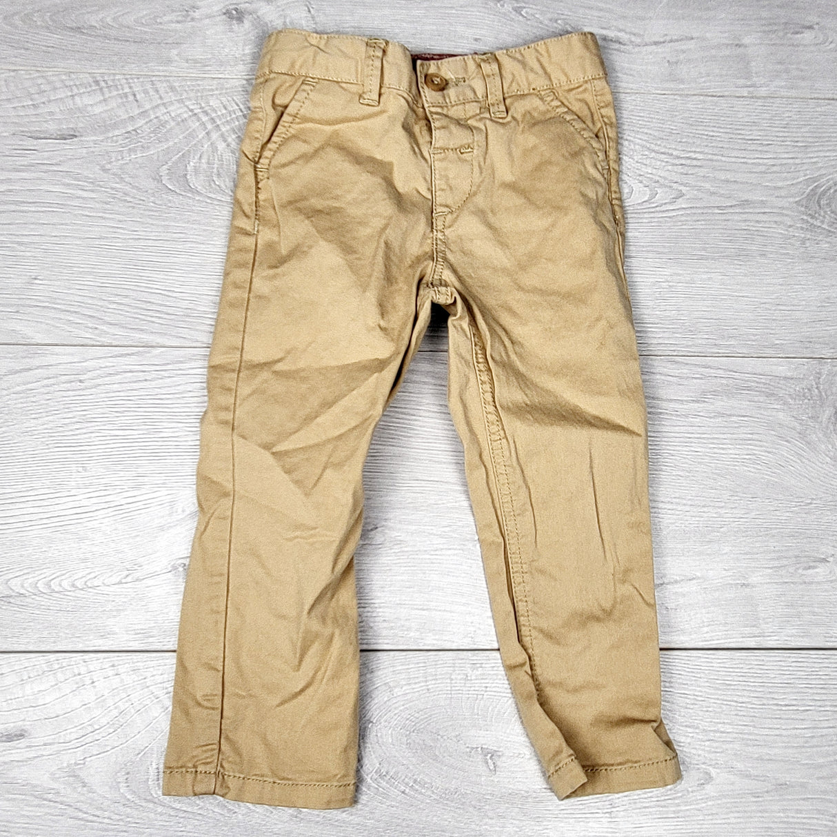 NTLL1 - Juniors tan chino pants. Size 2T