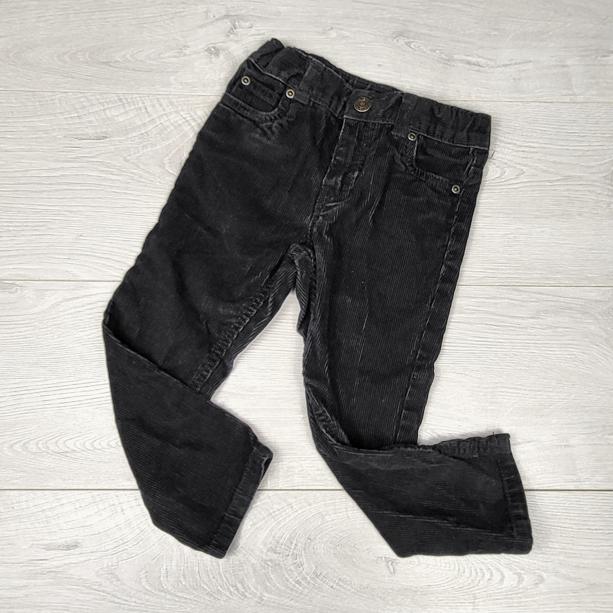 NTLL1 - Carters black corduroy pants. Size 3T