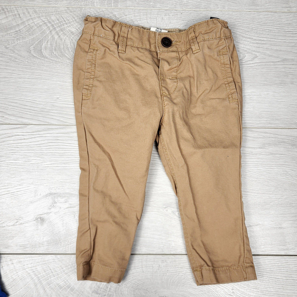 NTLL1 - L.O.G.G. tan chino pants. Size 4-6 months