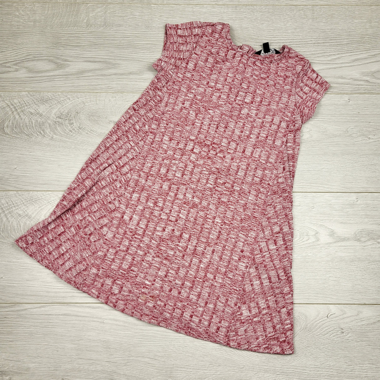 OAG1 - George pink knit dress. Size 4/5T