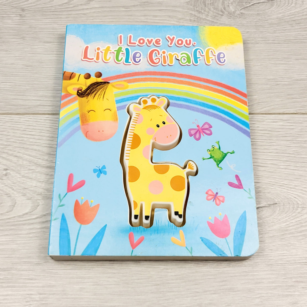 HCOL2 - I Love You Little Giraffe. Touch and feel board book