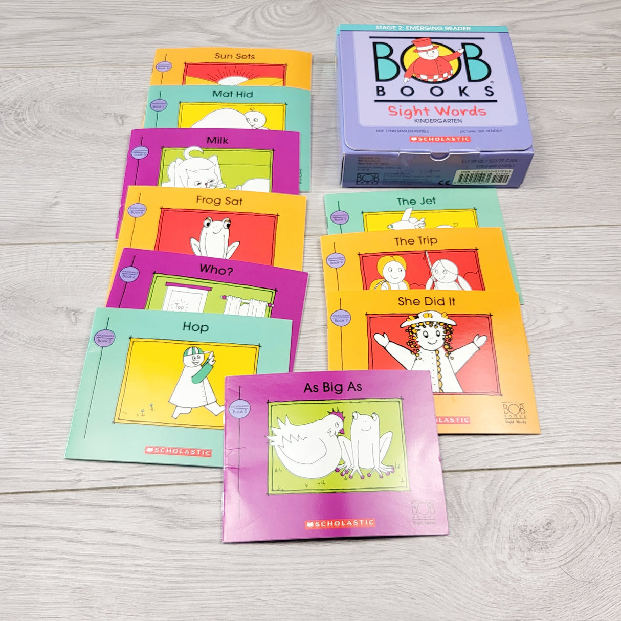 JLMB1 - Bob's Books Sight Words book set