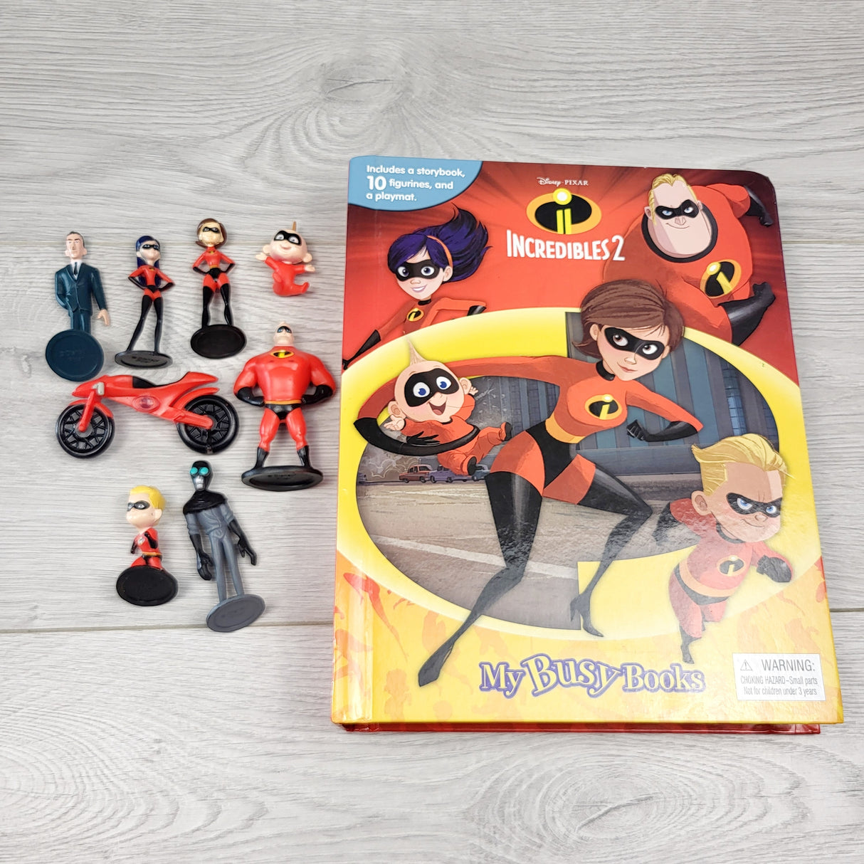 JLMB11 - The Incredibles Busy Book - AS IS