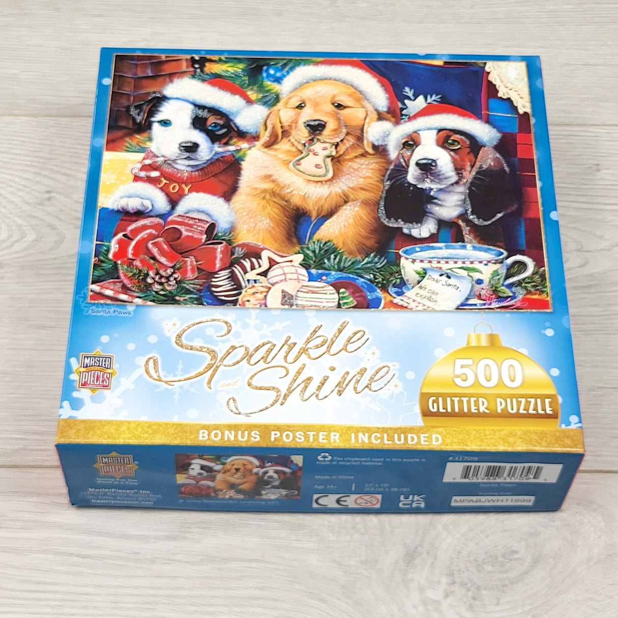 PTOM1 - Sparkle and Shine 500pc glitter puzzle