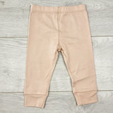 AALD11 - Pekkle beige cotton pants. Size 6 months