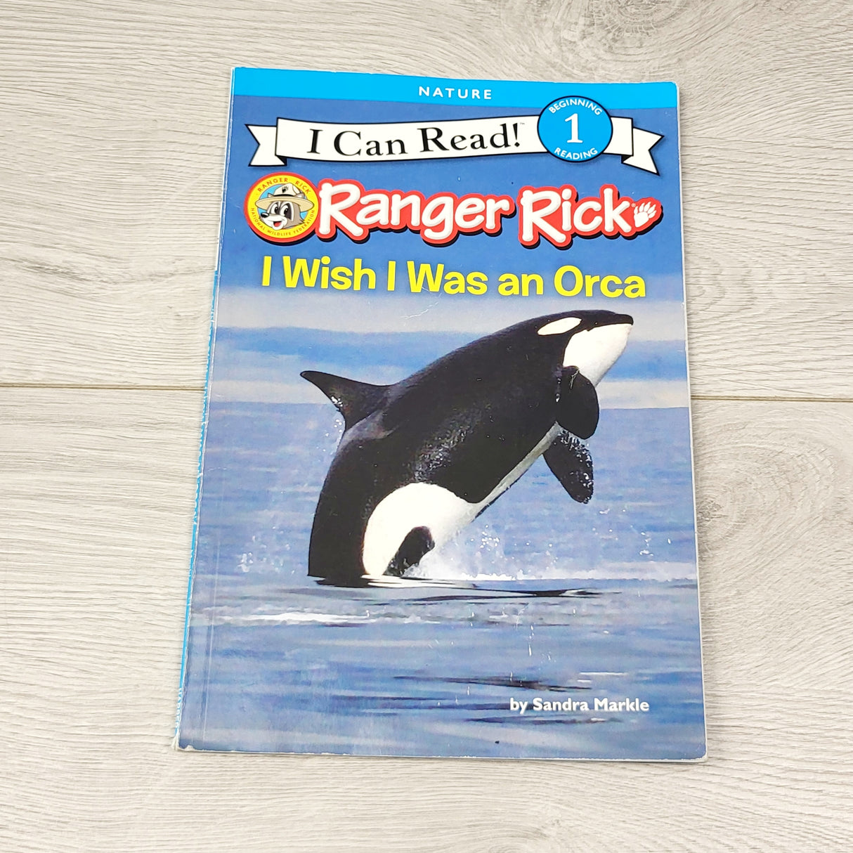 SPLT1 - Ranger Rick early reader book "I Wish I Was an Orca"