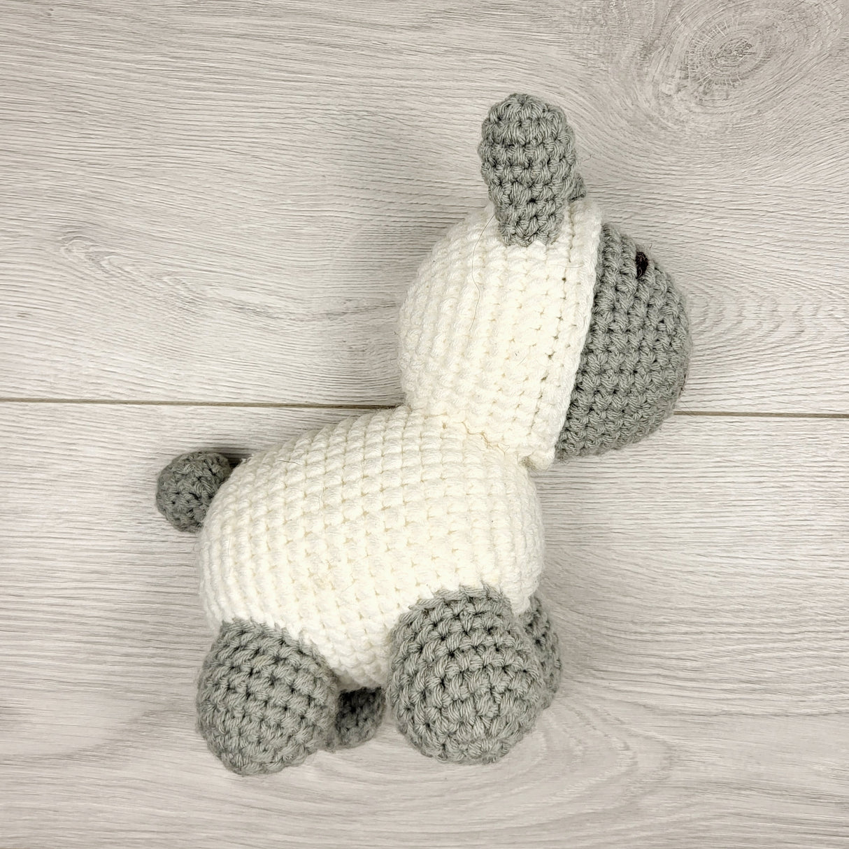 HBRK1- Parade Organics "My Animal Friends" knit lamb stuffy