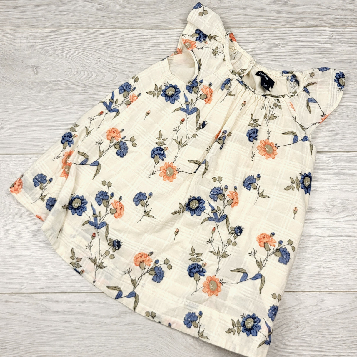 MBLK1 - Gap floral print dress. Size 6-12 months