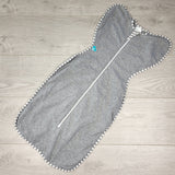 PRCH1 - Love to Dream grey swaddle bag. Size 18-24 months