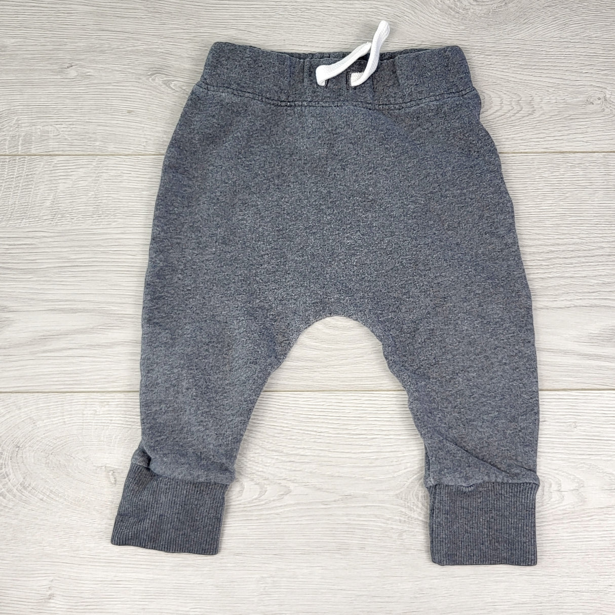 PRCH1 - Rise Little Earthling grey joggers. Size 6-12 months