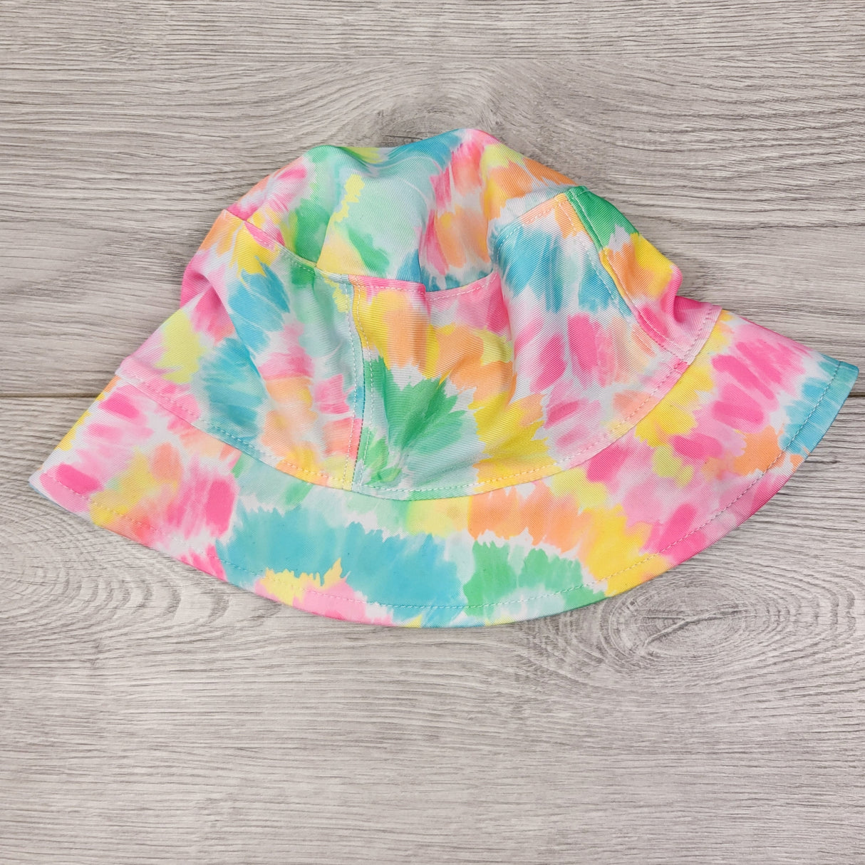 CTWN3 - George tie dyed sun hat (swimsuit material). Size 6-12 months