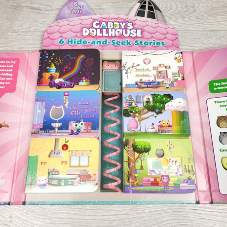 NGVU1 - Gabby's Dollhouse novelty book (6 stories inside)