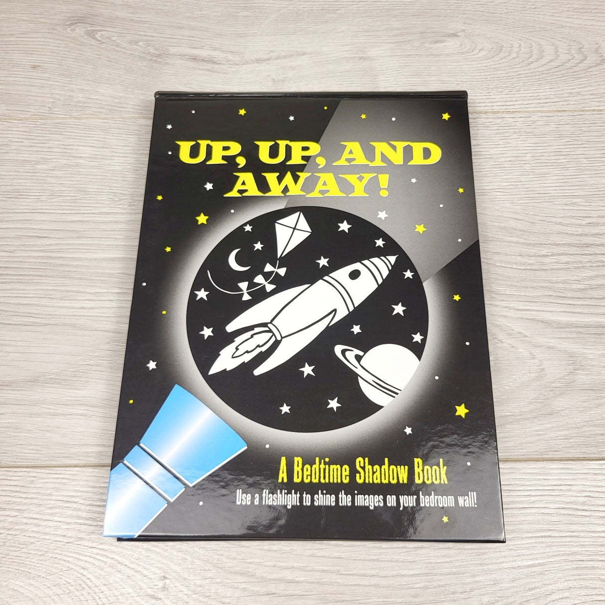 NGVU1 - Up Up and Away. Hardcover shadow puppets book