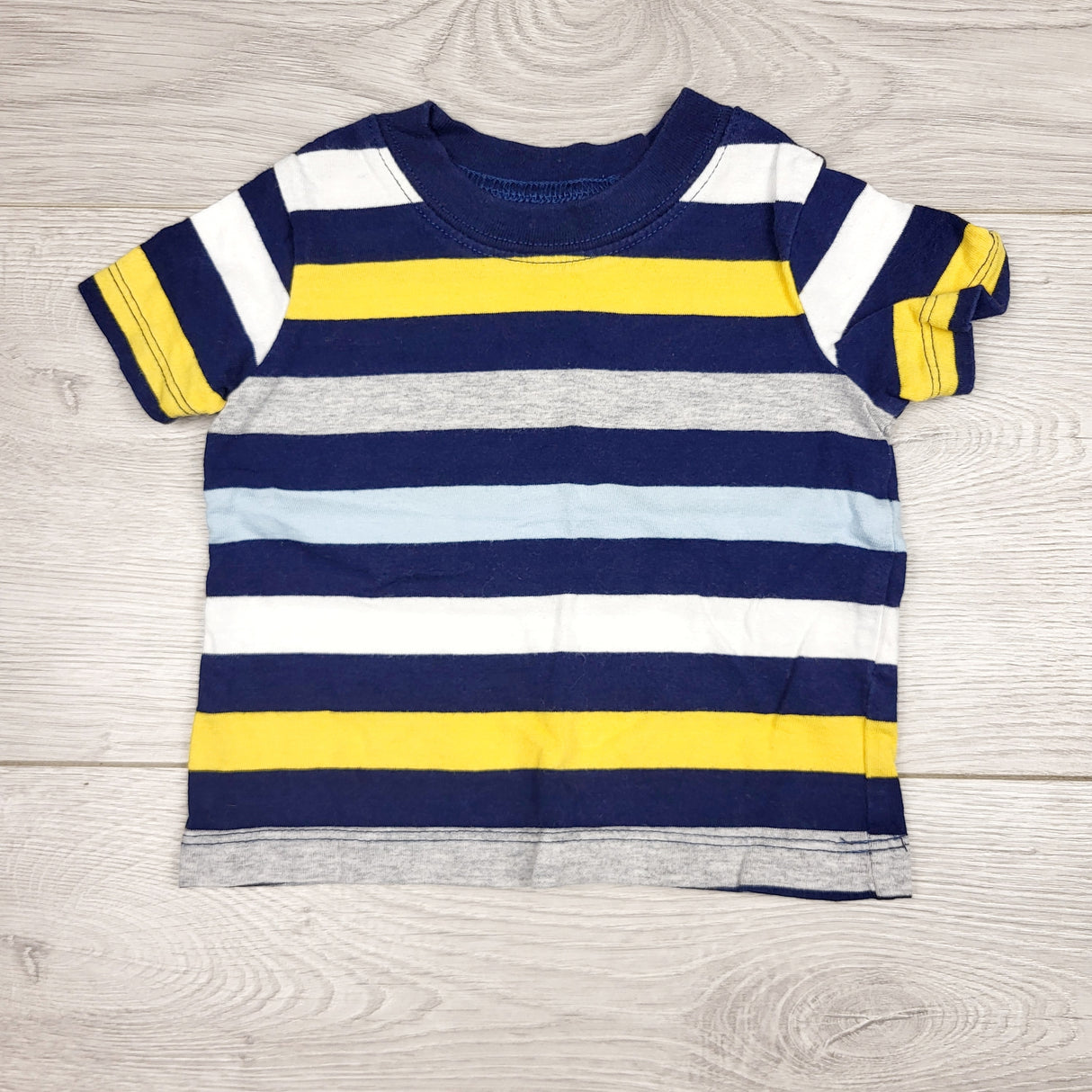 PRCH2 - Carters navy striped t-shirt. Size 3 months