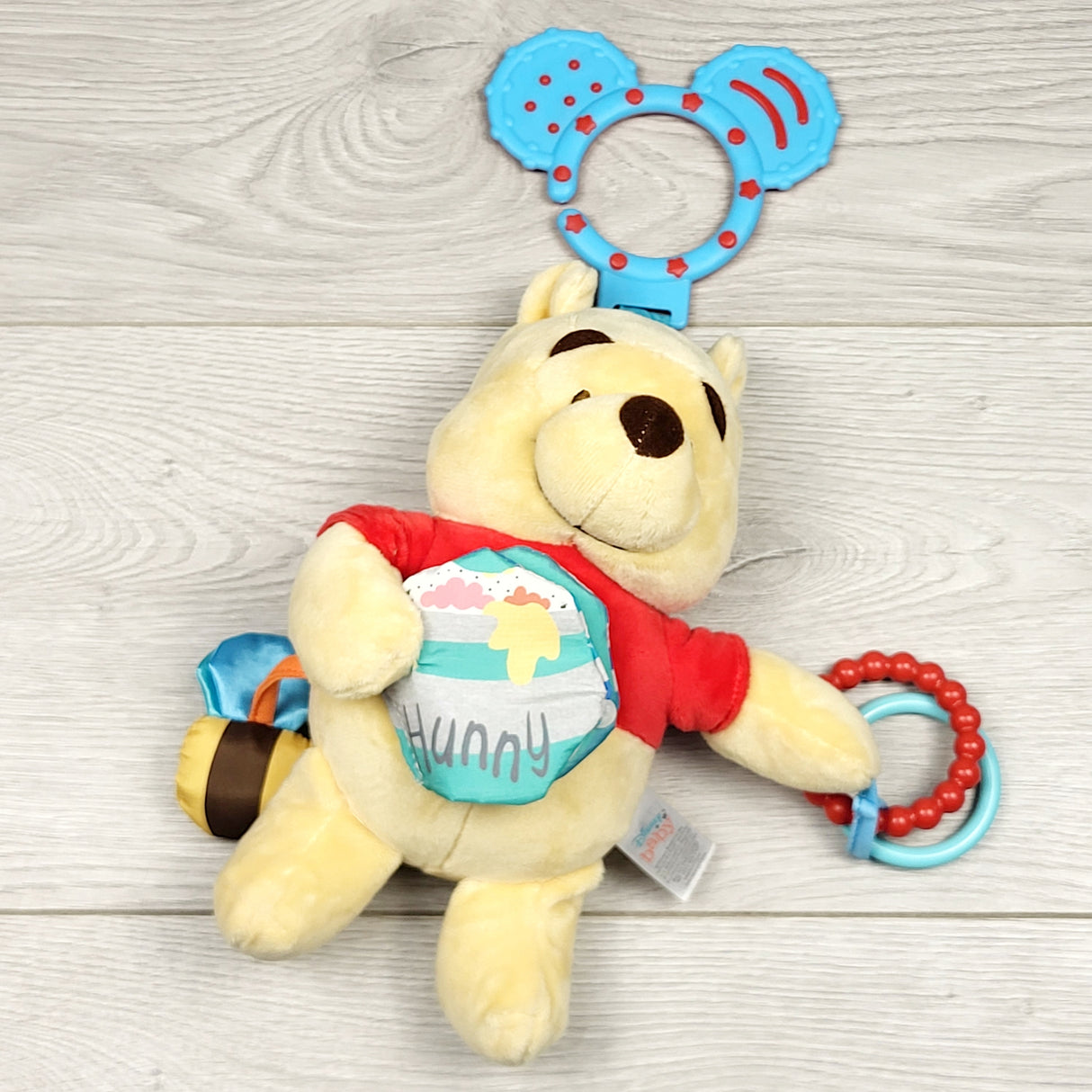 MRSH3 - Disney Baby Winnie the Pooh On The Go Pull Down Activity Toy