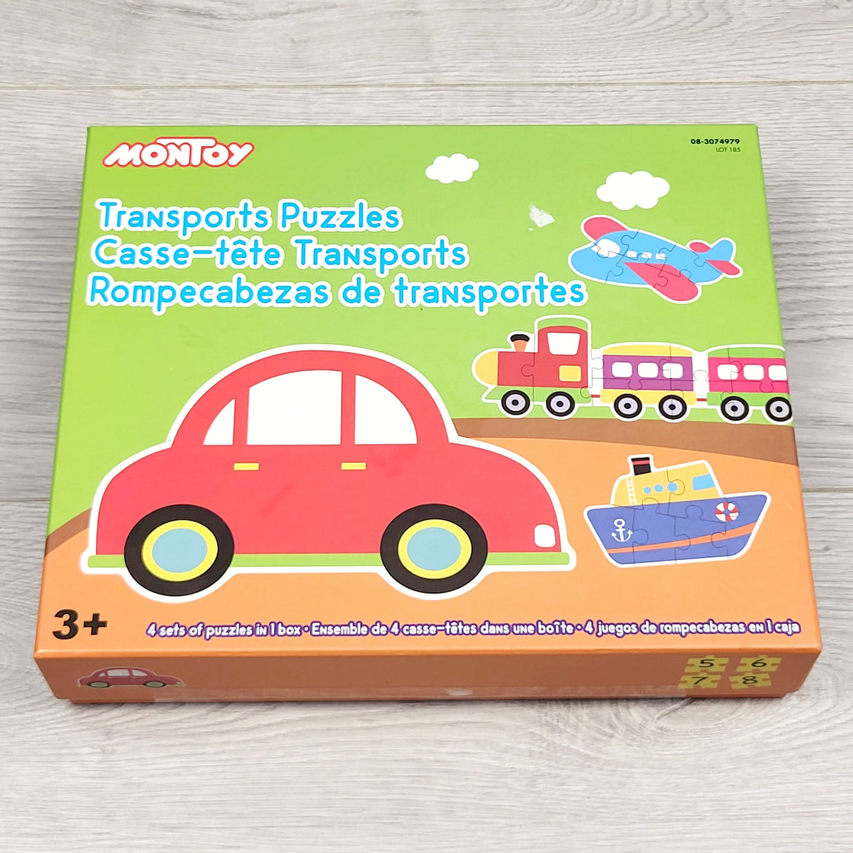 MRSH3 - Montoy Transportation Puzzle set (4 puzzles)