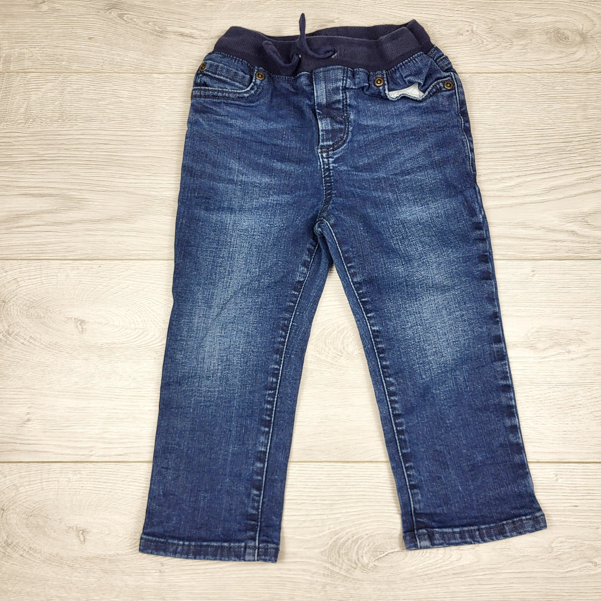 RMAZ1 - Gymboree pull on jeans with cotton waistband. Size 2T