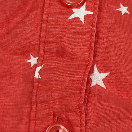 GFST1 - Gap red short sleeved dress with stars. Size 8