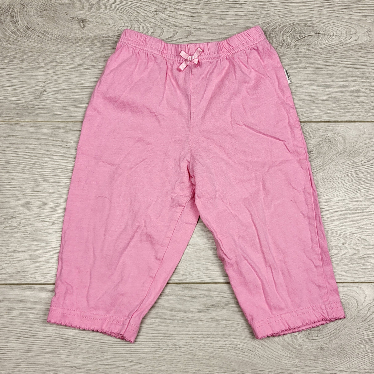 BBIN12 - Onesies pink cotton pants. Size 6-9 months