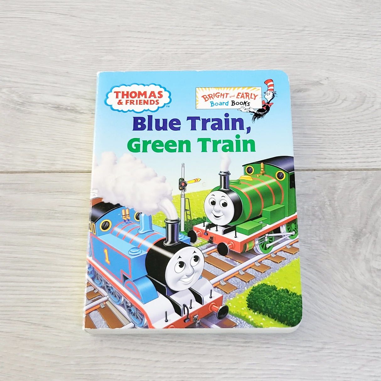 TBOW1 - Blue Train Green Train. Board book