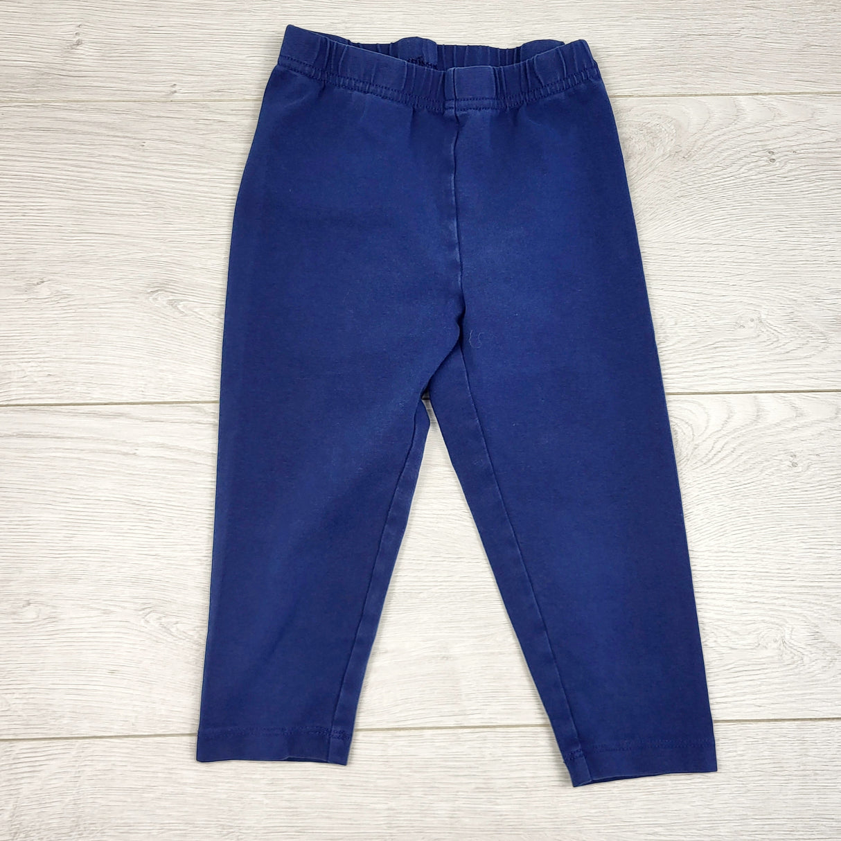 MSK1 - Lands' End blue navy leggings. Size 4/5T