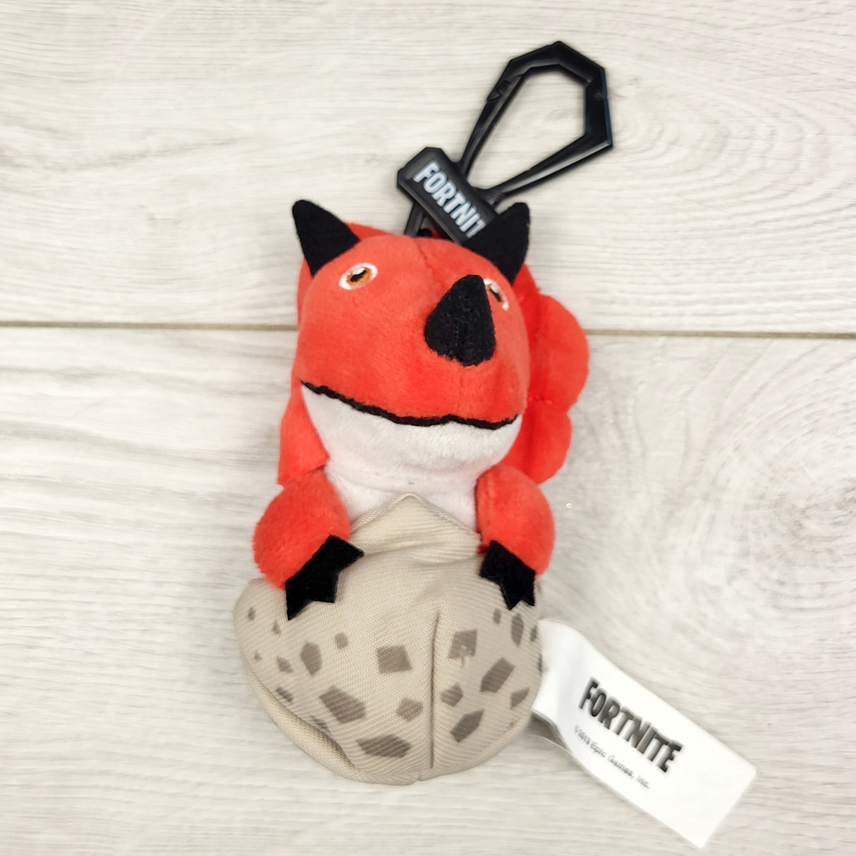 MSK2 - Fortnite Red Dragon Egg Hatchling Plush Keychain