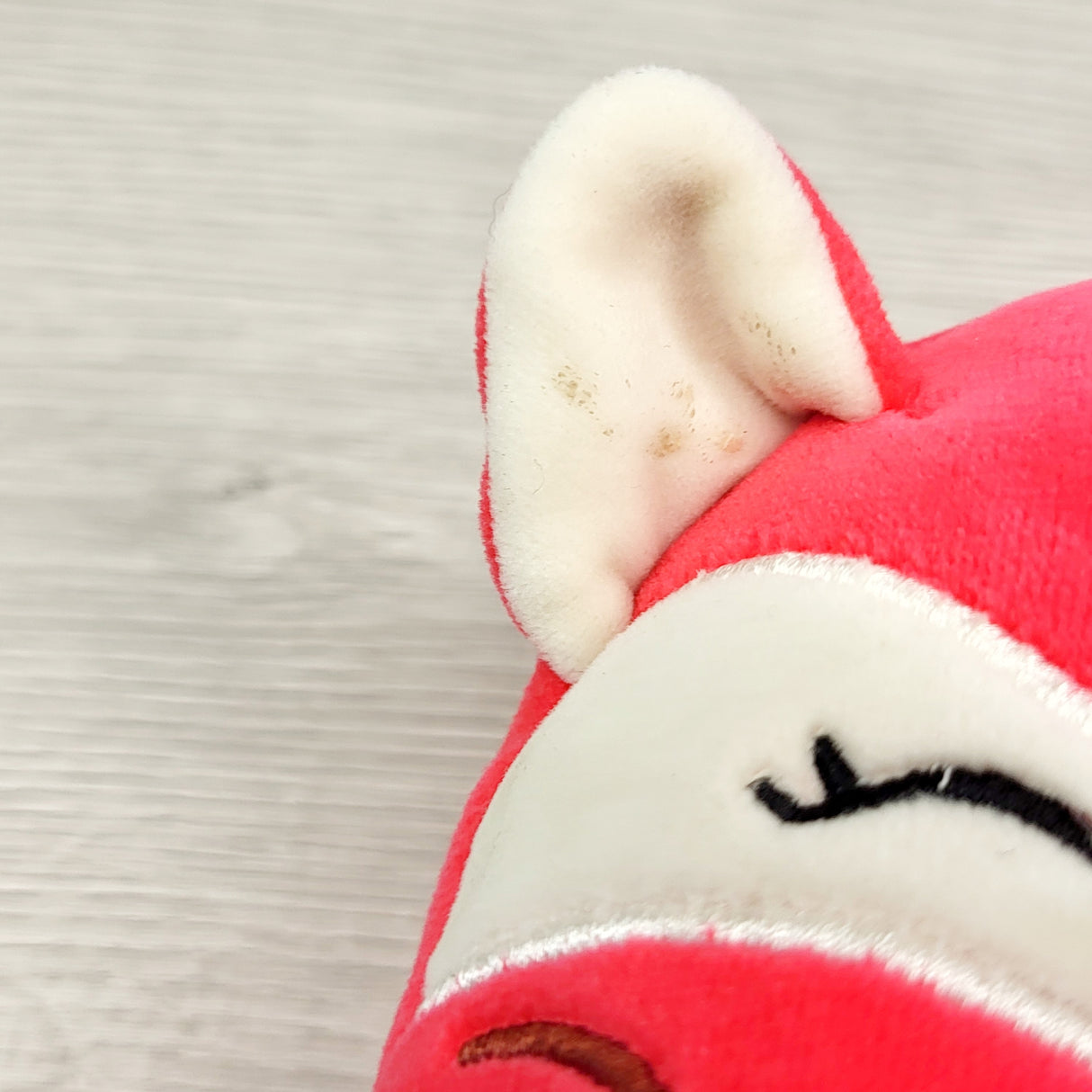 RHW1 - Squishmallow fox slippers. Size 11/12