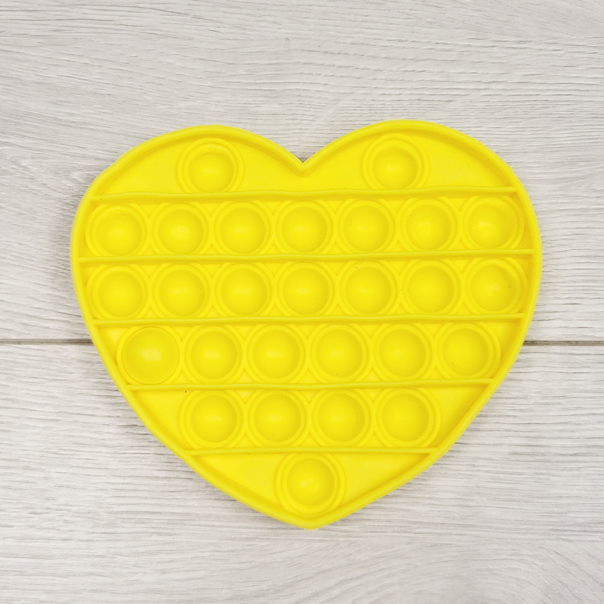 ZPXT4 - Heart shaped pop it fidget toy