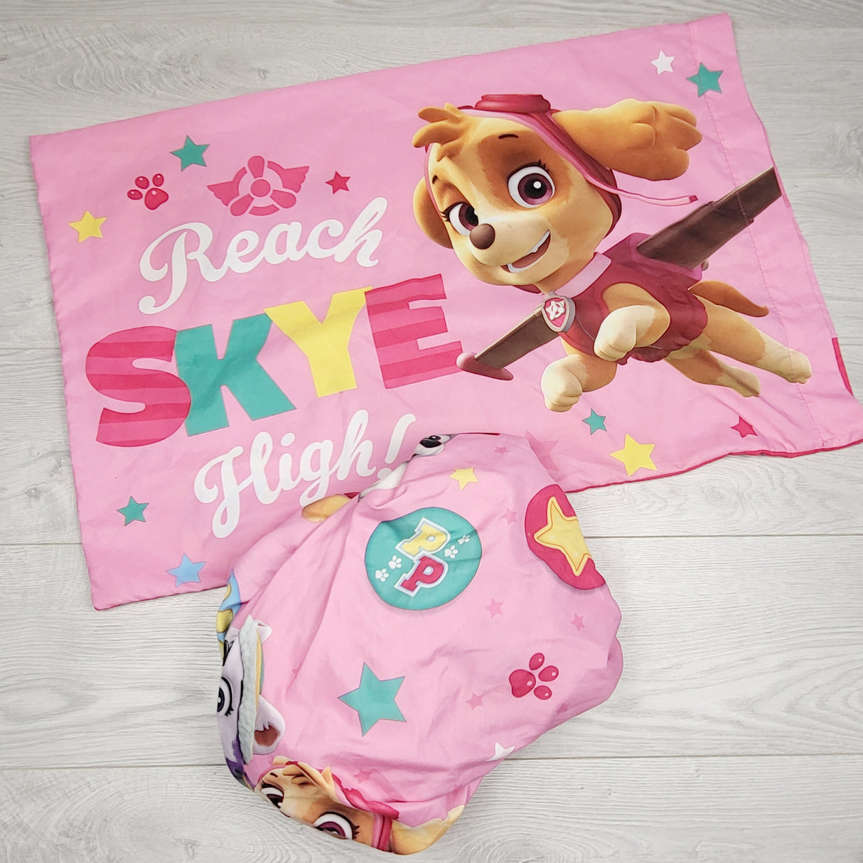 CKFT2 - Paw Patrol fitted sheet and pillowcase