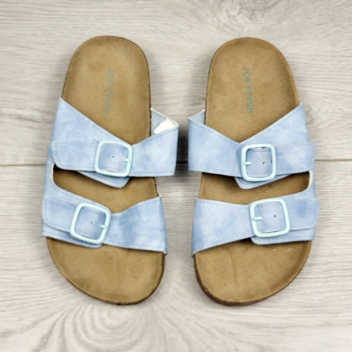 KTBL2 - Joe blue double buckle sandals. Size 13