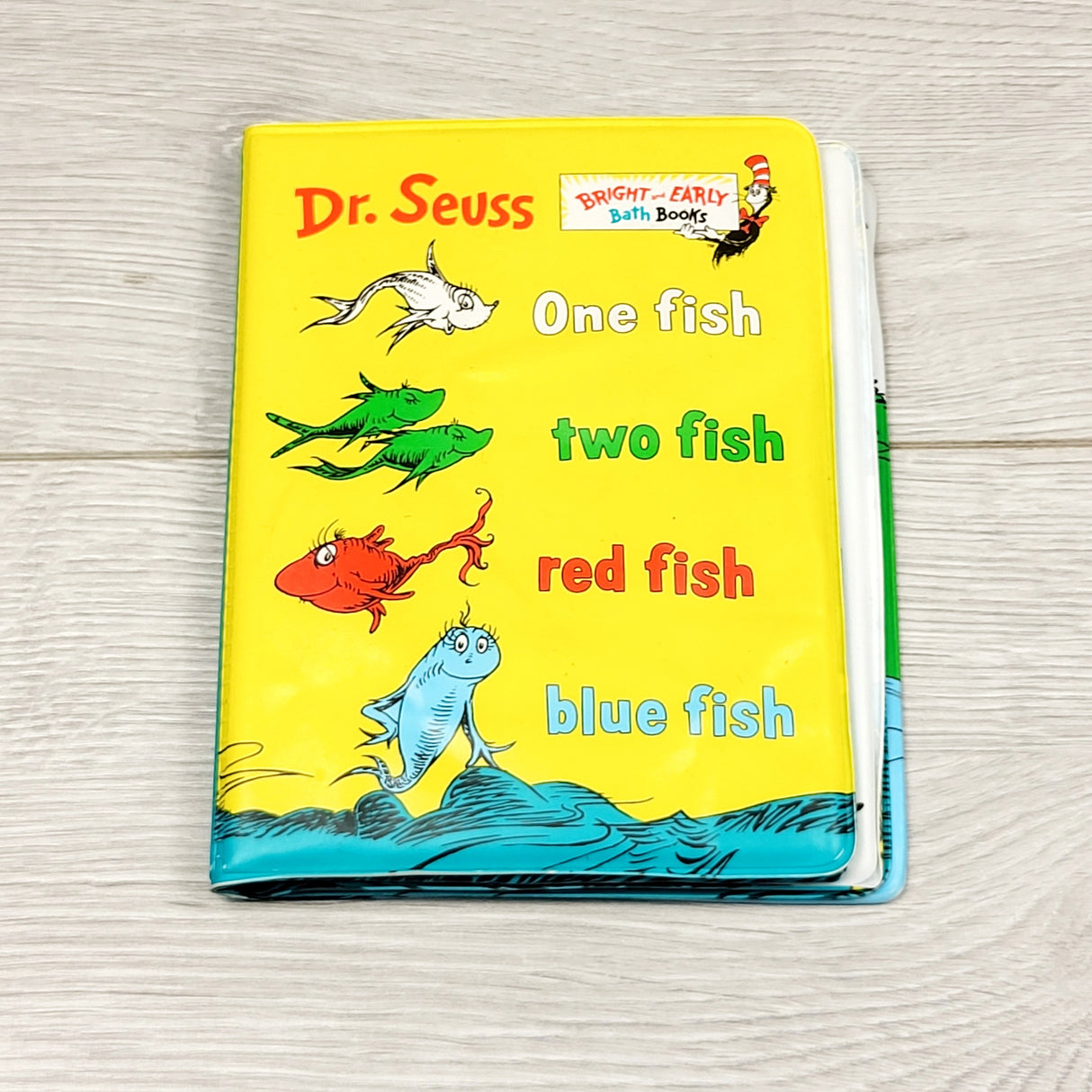 CSMP1 - One Fish Two Fish plastic bath book