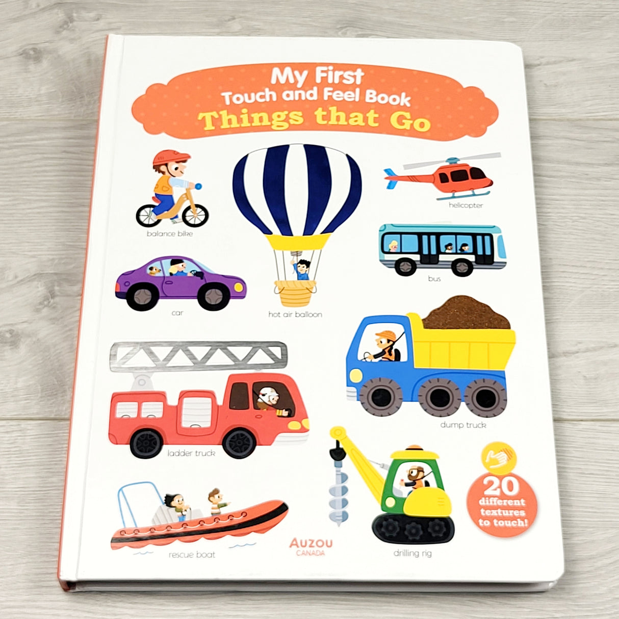 CSMP1 - My First Touch and Feel Book: Things That Go