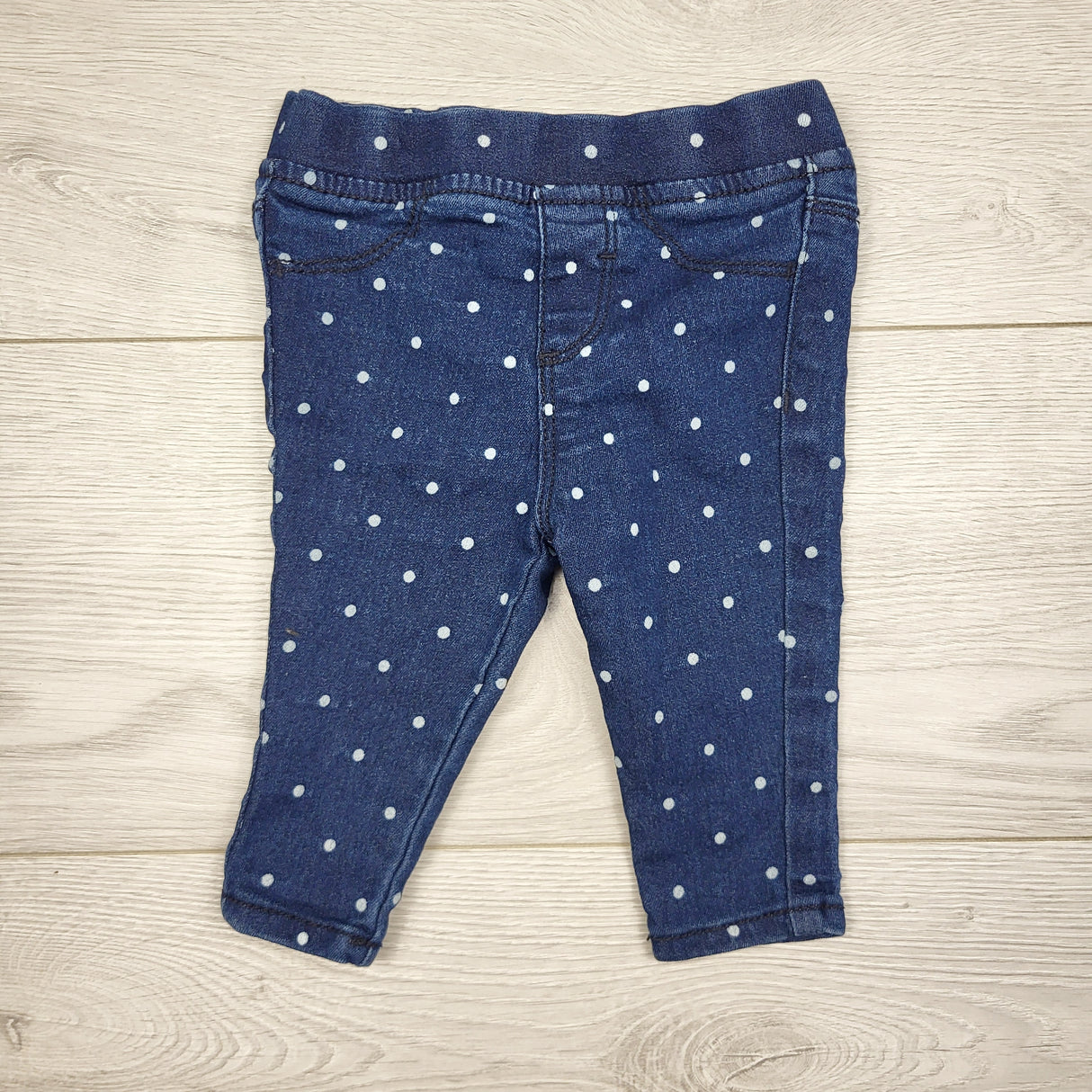 CAAC2 - Joe polka dot jeggings. Size 3-6 months 🍁