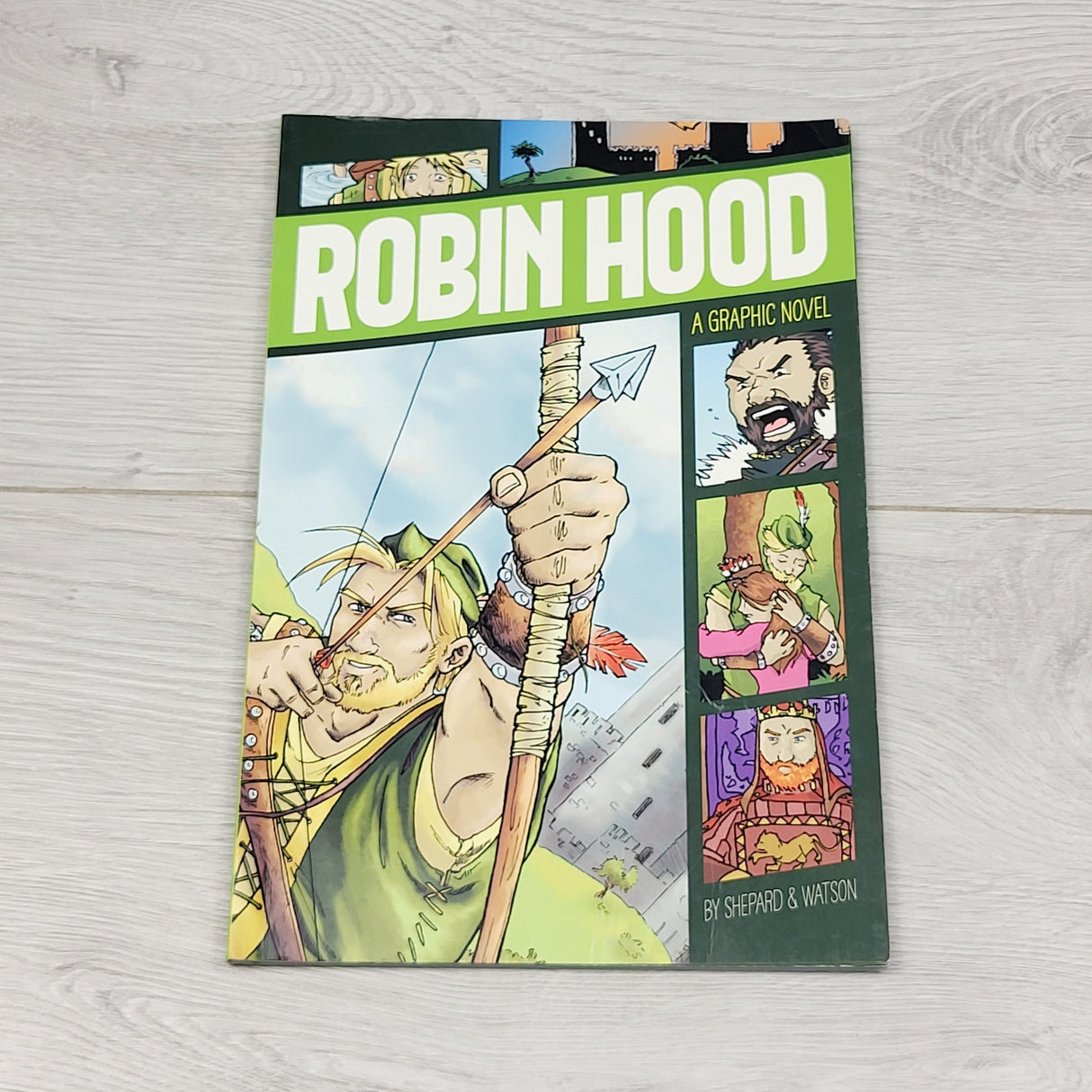 SDAN1 - Robinhood. Soft cover full colour graphic novel