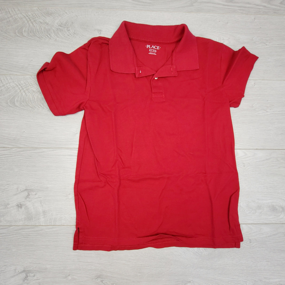SDAN11 - Children's Place red polo shirt. Size 10/12