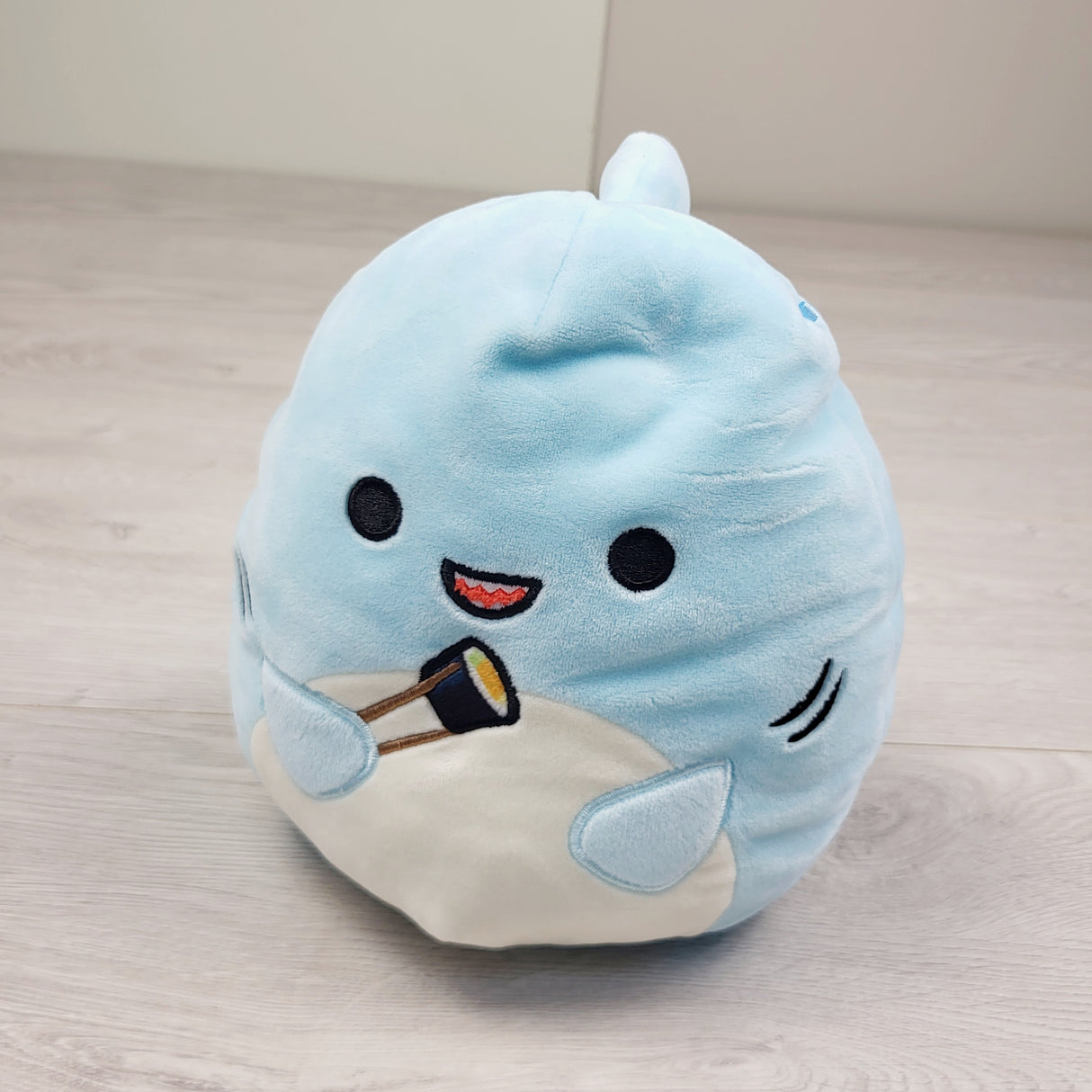 SDAN11 - Squishmallow blue Sharon the Shark 8 inch plush