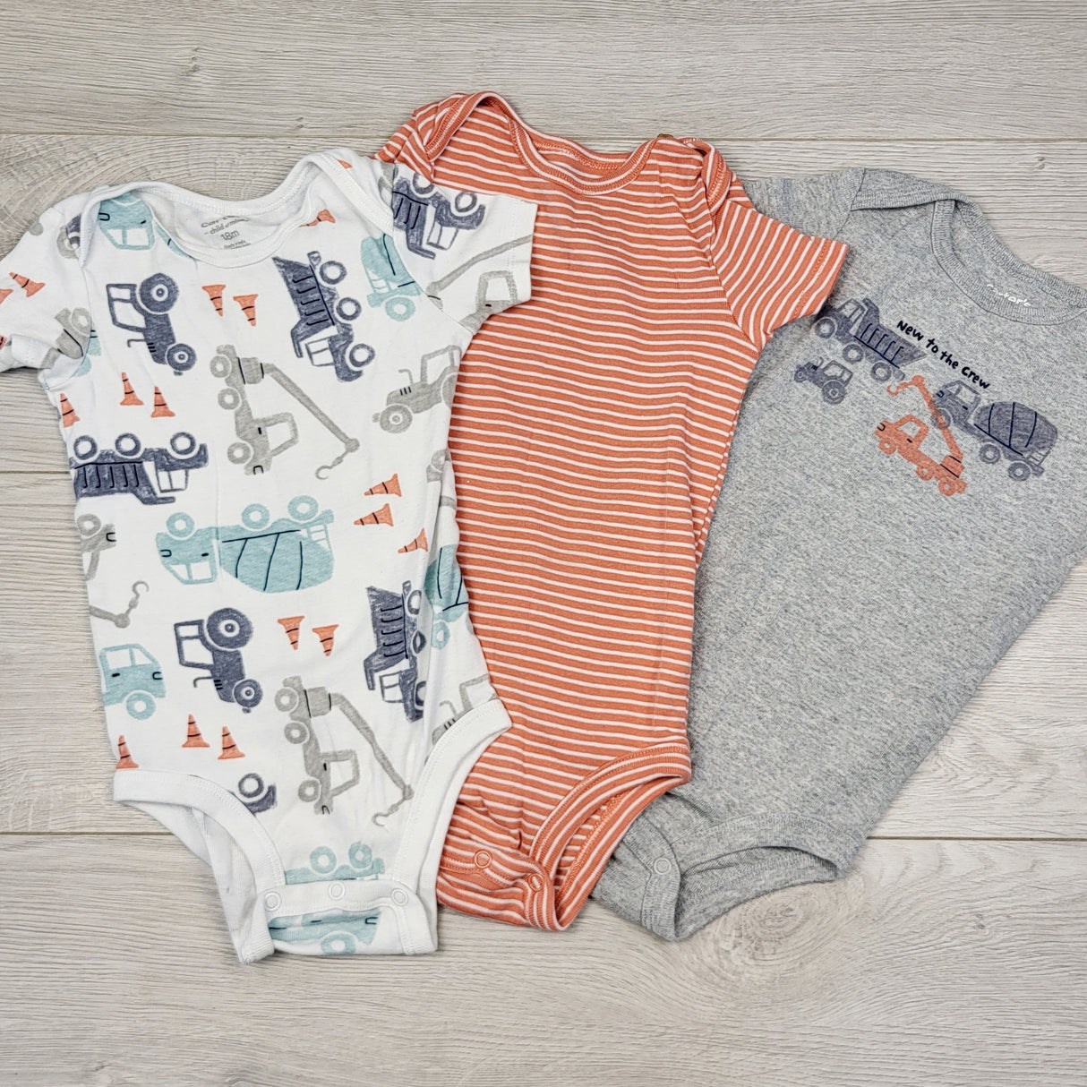 CHLL2 - Child of Mine 3pc bodysuit lot. Size 18 months