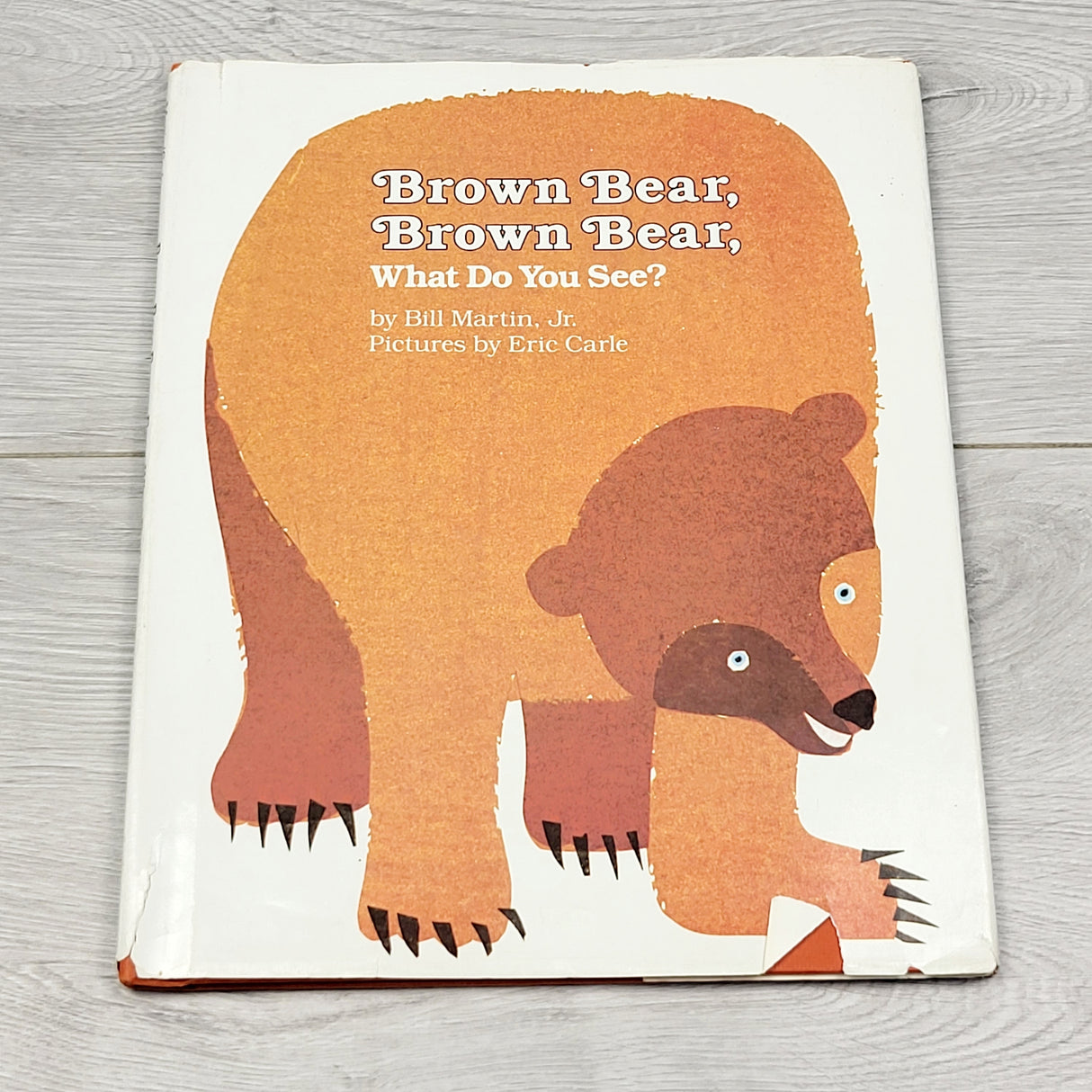 CSHR2 - Brown Bear Brown Bear What Do You See? Vintage 1983 hardcover book