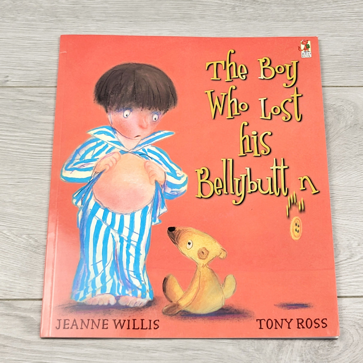 CSHR22 - The Boy Who Lost His Belly Button. Soft cover book