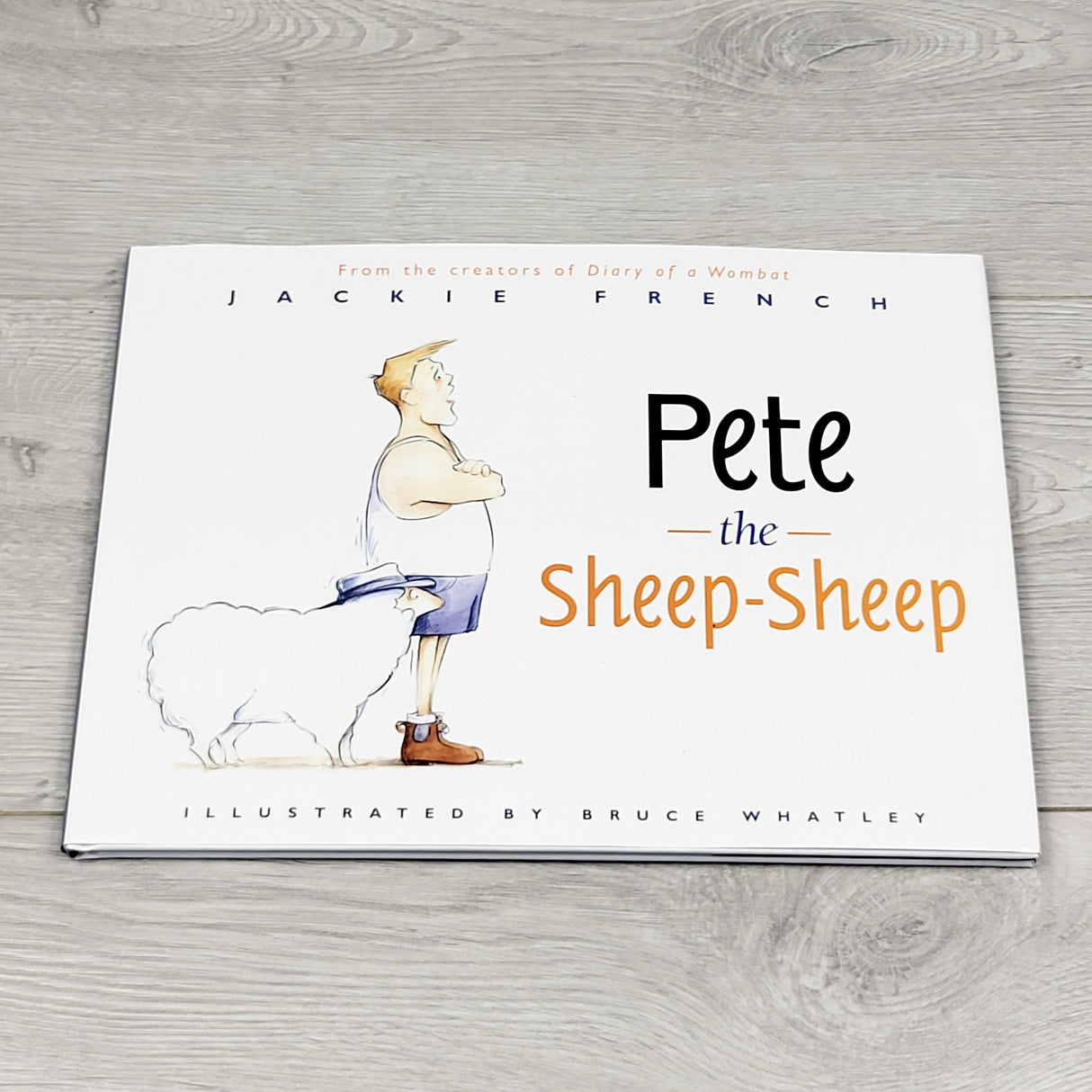 CSHR22 - Pete the Sheep-Sheep. Hardcover book