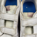 SHYS3 - Nike white and purple "Court Royale" tennis shoes. Youth 2.5