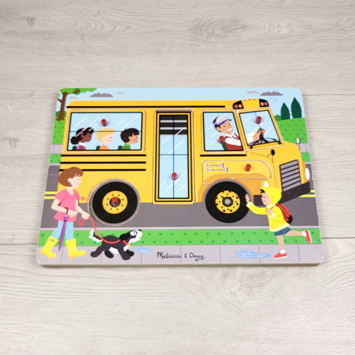 KARE11 - Melissa and Doug wooden Wheels on the Bus play-a-sound puzzle