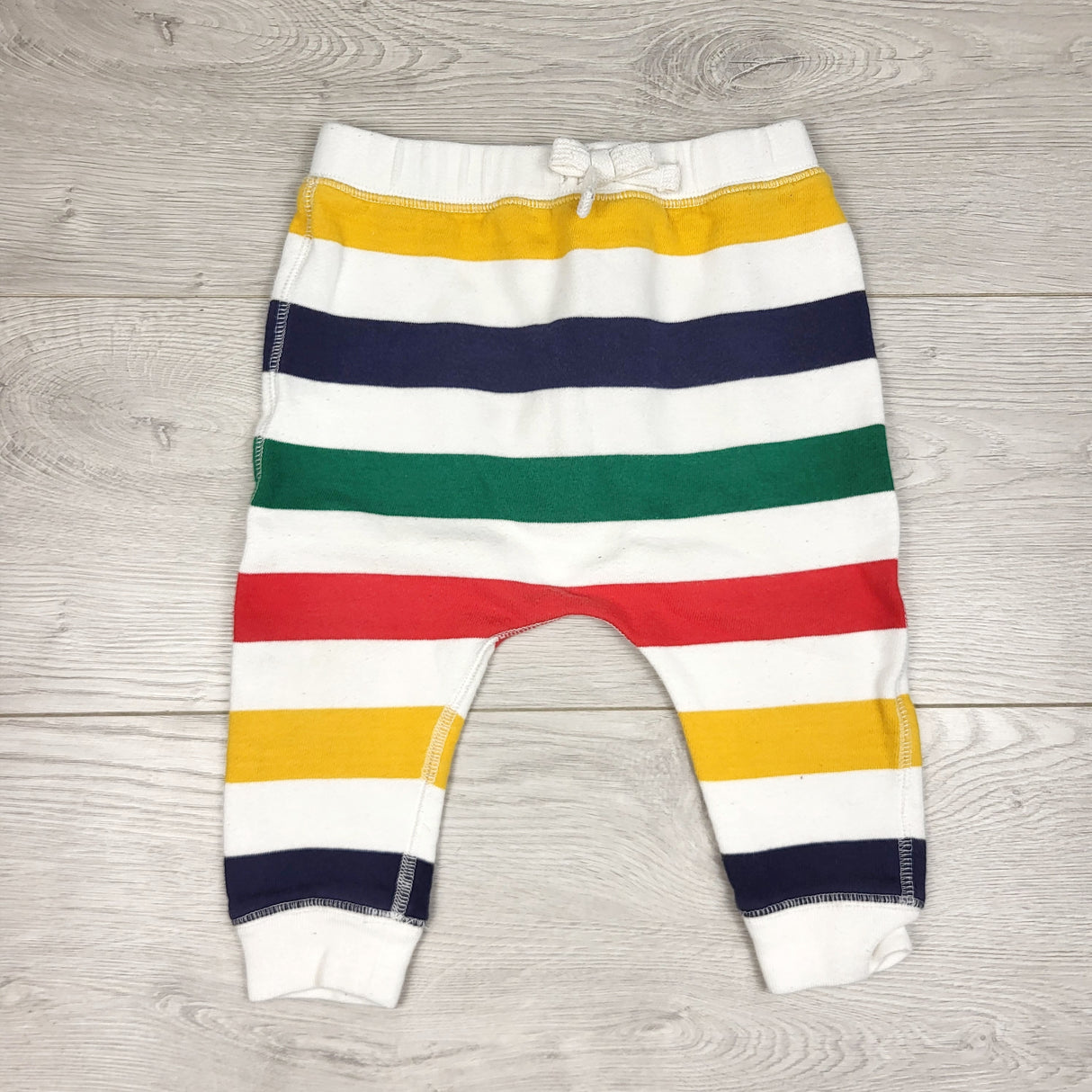 KARE11 - Hudson Baby striped cotton pants. Size 6-12 months
