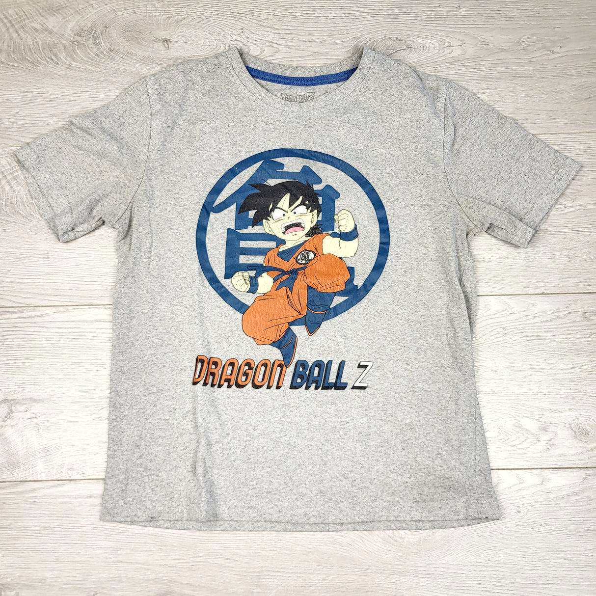 ACRM1 - Dragonballz grey t-shirt. Size 10/12