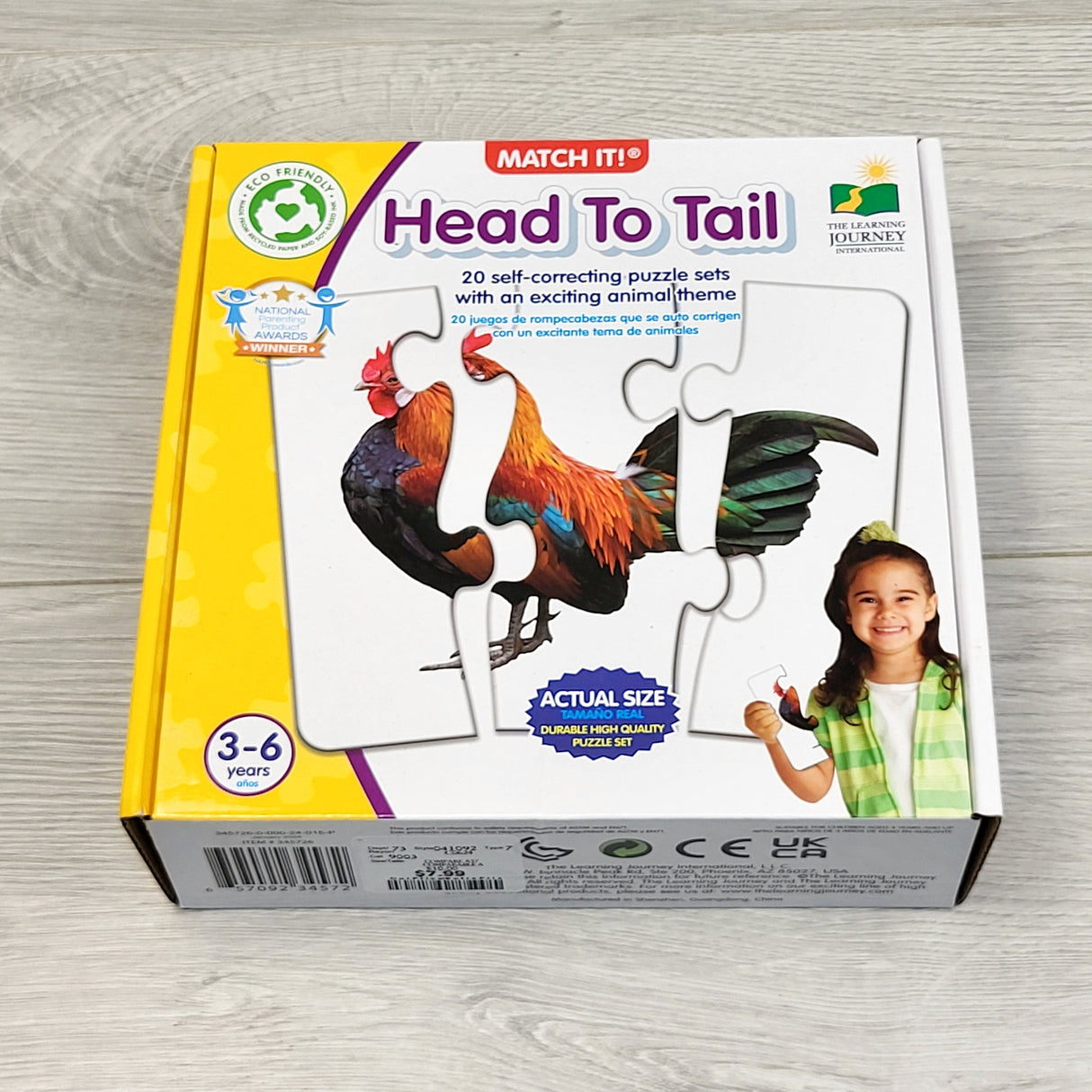 KMIL11 - Match-It Head to Tail self correcting puzzle set
