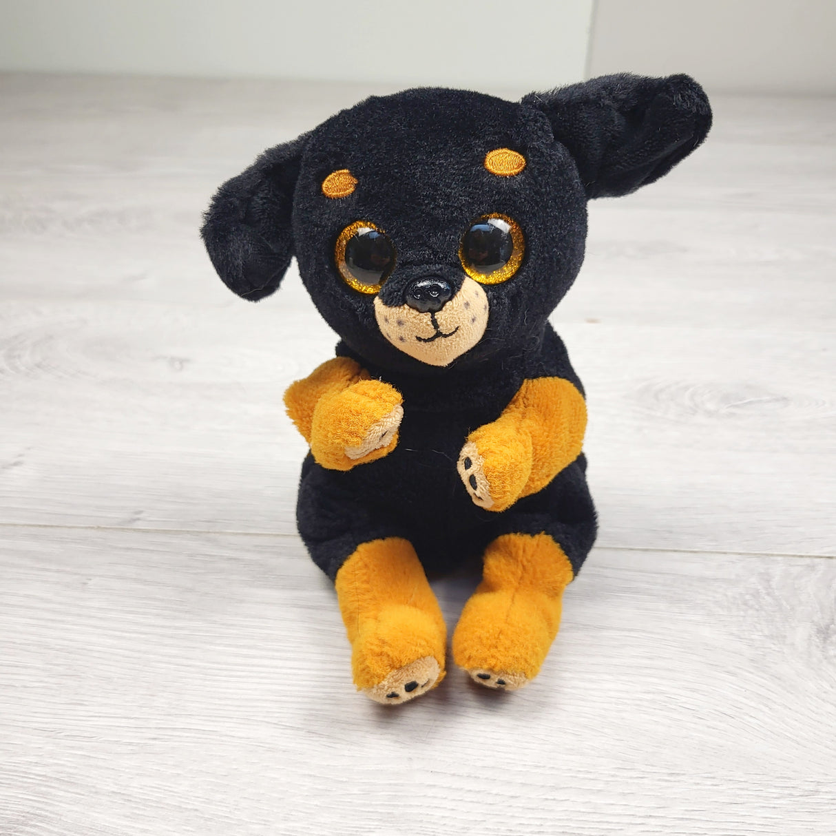 HBRK11 - Ty Beanie Bellies "Randi" dog plush